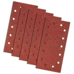 Papier ścierny na rzep 115 x 230 mm, K40, 5 szt., z otworami