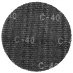 Siatka ścierna na rzep, 225 mm, K40, do szlifierki 59G260, 59G264, 59G265, 10 szt.