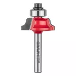 Frez kształtowy z łożyskiem, ozdobny, HM, 25.7 x 9.7 mm, trzpień 6 mm