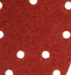 Papier ścierny na rzep delta 140 x 140 x 80 mm, K40, 5 szt., z otworami