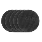 Siatka ścierna na rzep 180 mm, K180, 5 szt. do szlifierki 59G263