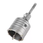 Otwornica widiowa 65 mm z adapterem SDS+ oraz wiertłem pilotującym