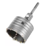 Otwornica widiowa 80 mm z adapterem SDS+ oraz wiertłem pilotującym