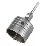 Otwornica widiowa 80 mm z adapterem HEX oraz wiertłem pilotującym