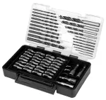 Zestaw wierteł i bitów, nasadki, 66 szt.