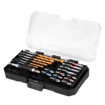 Zestaw wierteł i bitów, 20 szt.