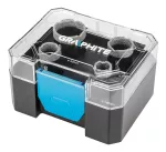 Otwornice diamentowe (18, 22, 27, 35 mm), zestaw 4 szt.