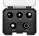 Otwornice diamentowe (6, 8, 10, 12, 16 mm), zestaw 5 szt.