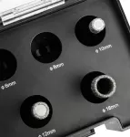 Otwornice diamentowe (6, 8, 10, 12, 16 mm), zestaw 5 szt.