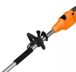 Urządzenie ogrodowe 2w1 z wysięgnikiem: pilarka łańcuchowa 750W 250mm+nożyce do żywopłotu 550W 460mm