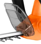 Urządzenie ogrodowe 2w1 z wysięgnikiem: pilarka łańcuchowa 750W 250mm+nożyce do żywopłotu 550W 460mm