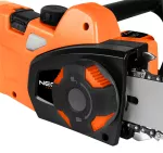 Urządzenie ogrodowe 2w1 z wysięgnikiem: pilarka łańcuchowa 750W 250mm+nożyce do żywopłotu 550W 460mm