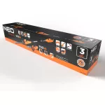 Urządzenie ogrodowe 2w1 z wysięgnikiem: pilarka łańcuchowa 750W 250mm+nożyce do żywopłotu 550W 460mm