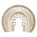 Tarcza półokrągła do ceramiki, 65 mm, galwaniczne pokrycie nasypem diamentowym