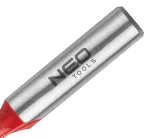 Frez palcowy dwuostrzowy, TCT, 6 x 19 mm, trzpień 8 mm