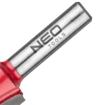 Frez palcowy dwuostrzowy, TCT, 20 x 19 mm, trzpień 8 mm