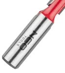 Frez palcowy dwuostrzowy długi, TCT, 10 x 50 mm, trzpień 8 mm