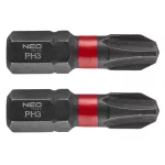 Bity udarowe PH3 x 25 mm, 2 szt.