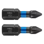 Bity udarowe PZ1 x 25 mm, 2 szt.