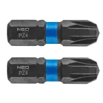 Bity udarowe PZ4 x 25 mm, 2 szt.