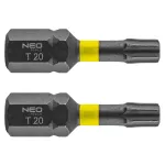 Bity udarowe TX20 x 25 mm, 2 szt.