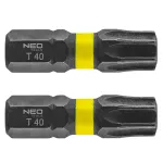 Bity udarowe TX40 x 25 mm, 2 szt.
