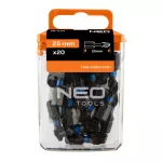 Bity udarowe PZ2 x 25 mm, 20 szt.