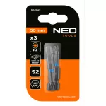 Bity udarowe PZ1/2/3 x 50 mm, 3 szt.