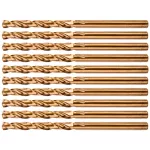 Wiertła do metalu HSS-Co 2.0 mm, 10 szt.