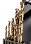 Wiertła do metalu HSS-Co, 4.0 - 10 mm, 5 szt.