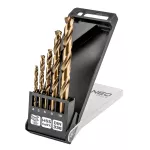 Wiertła do metalu HSS-Co, 4.0 - 10 mm, 5 szt.