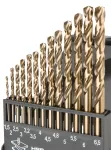 Wiertła do metalu HSS-Co 1.5-6.5 mm, zestaw 13 szt.