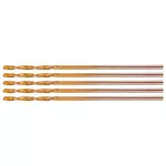 Wiertła do metalu HSS-TiN 1.0 mm, 5 szt.