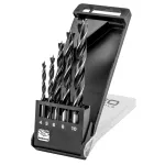 Wiertło do drewna spiralne, 4.0 - 10 mm, zestaw 5 szt.