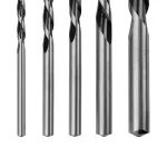 Wiertła do betonu 4-10 mm, zestaw 5 szt., końcówka motylkowa