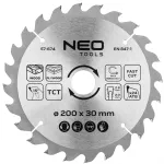 Tarcza do pilarki, widiowa, 200 x 30 mm, 24 zęby