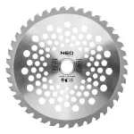 Tarcza do kosy spalinowej, widiowa, 255 x 25.4 mm, 40 zębów, do zarośli