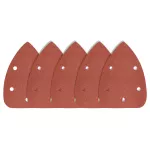Papiery ścierne na rzep, żelazko 102 x 140 mm, P150, 5 szt., z 5 otworami do szlifierki 59G335