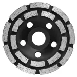 Tarcza diamentowa szlifierska 115 x 22.2 x 5 mm, podwójny segment