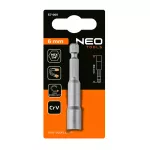 Nasadka magnetyczna 6 x 65 mm, trzpień 1/4"