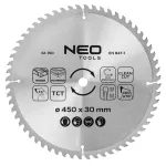 Tarcza do pilarki, widiowa, 450 x 30 mm, 60 zębów