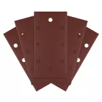 Papiery ścierne na rzep 93 x 185 mm, P180, 5 szt., z 8 otworami