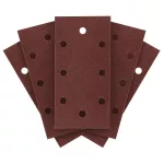 Papiery ścierne na rzep 93 x 185 mm, P100, 5 szt., z 8 otworami