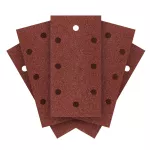 Papiery ścierne na rzep 93 x 185 mm, P60, 5 szt., z 8 otworami