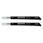 Brzeszczot do wyrzynarki, 8 TPI, HCS, uchwyt typu U, 2 szt., zgrubne cięcie