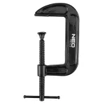 Ścisk stolarski (śrubowy), typ C (G), 100 mm (4"), żeliwny, waga 567g