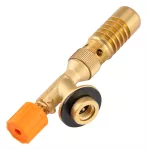 Palnik gazowy z mosiężnym pierścieniem do regulacji płomienia