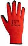 Rękawice robocze, poliester pokryty lateksem (smooth), kat.1, rozmiar 9
