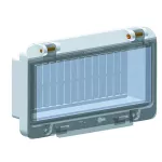 Pokrywa rewizyjna 8-modułowa z osłoną przed dotykiem