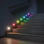 LUMINA POP RGBW+DIM PIR 500mah USB-C biała 78x80x22 2-PACK